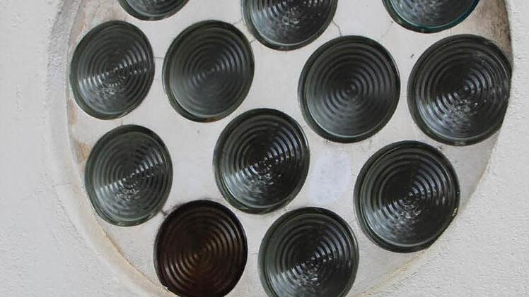 Typische 60er-Jahre-Glasbausteine Foto: Matthias Einwag