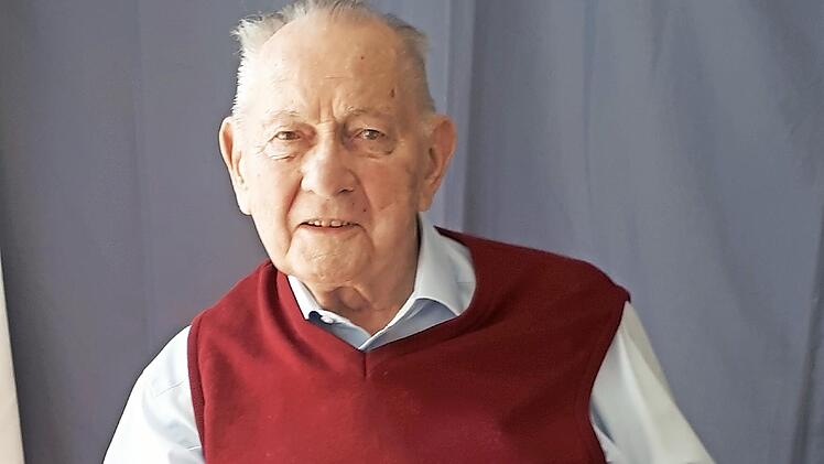 Heinz Schleicher feierte seinen 95. Geburtstag.