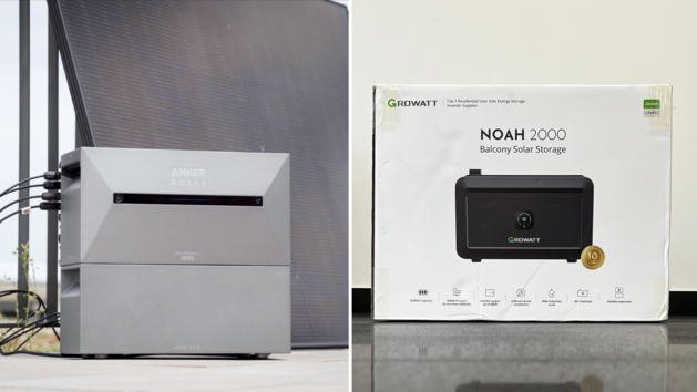 Vergleich: Anker Solarbank 2 Pro vs. Growatt NOAH 2000