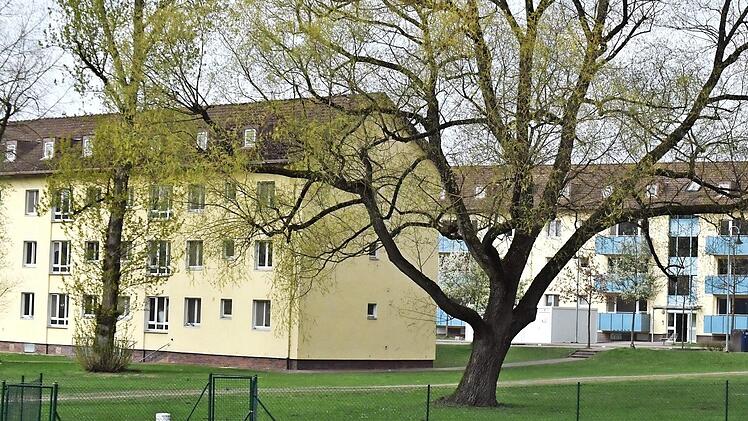 Frühlingserwachen auf dem Gelände der Aufnahmeeinrichtung Oberfranken. Doch das friedliche Bild ist nur die eine Seite: Das Flüchtlingszentrum hat Bamberg einen kräftigen Anstieg der Kriminalität beschert.  Foto: Ronald Rinklef