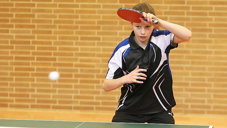 Die Kulmbacherin Cathrin Singer zeigte im Spitzenspiel der Oberfrankenliga eine b&auml;renstarke Vorstellung.  Foto: Monika Limmer