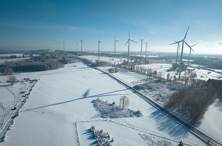 2025 zweitbestes Jahr bei Ausbau von Windrädern an Land
