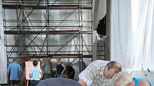 Kirchen-Ausräumaktion