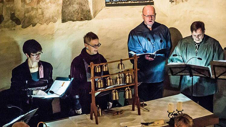 Ein eindringliches Konzerterlebnis bescherte der Melchior-Franck-Kreis zahlreichen Zuhörern in der St.-Nikolaus-Kapelle. Foto: Jochen Berger
