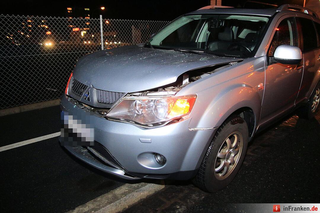 Unfall am Berliner Ring in Bamberg