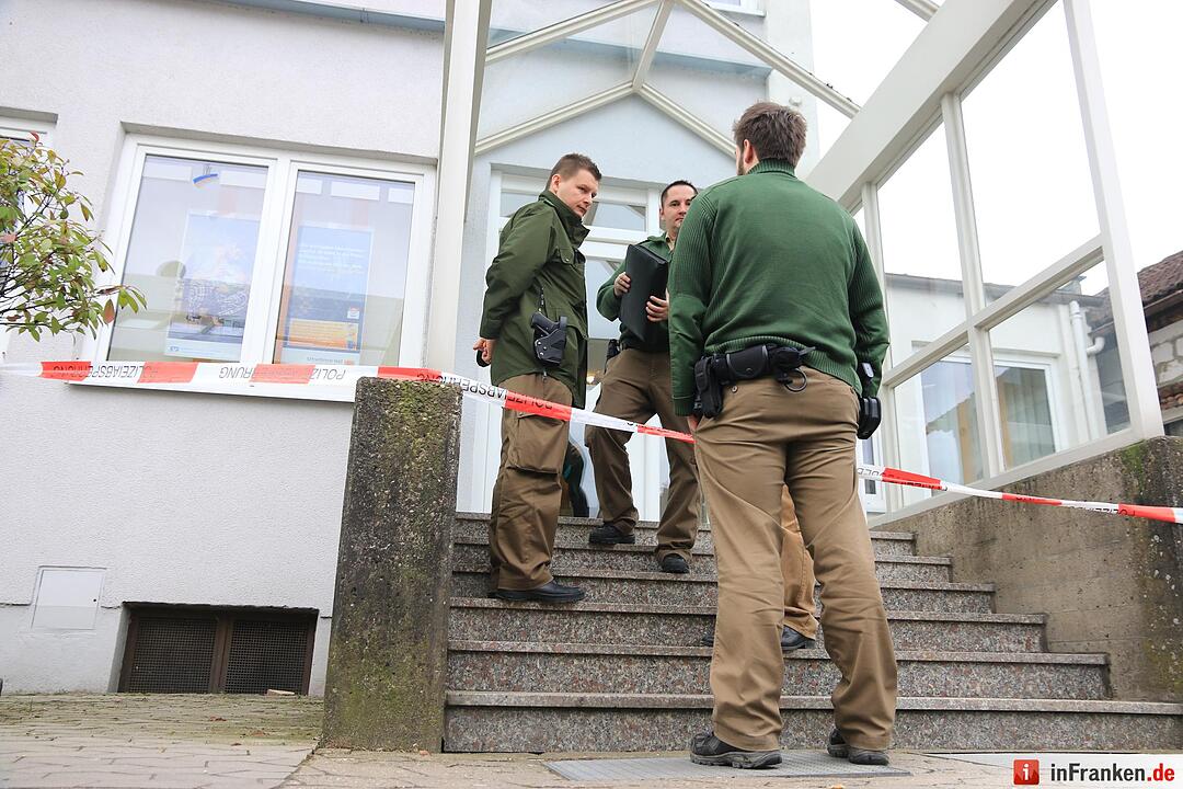 Banküberfall in Hausen bei Forchheim