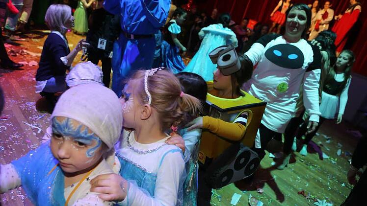 Impressionen vom Kulmbacher Kinderfasching in der Dr.-Stammberger-Halle Foto: Barbara Herbst