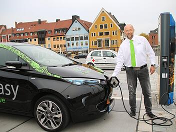 Michael Hilbert will mit "easy drive" den Verkehr in Kulmbach revolutionieren. Foto: Alexander Hartmann