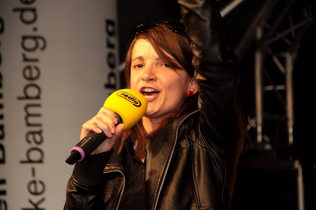 Meisterfeier Brose Baskets Bamberg Maxplatz