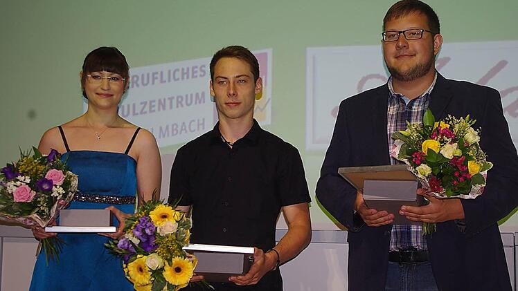 Bei der Verabschiedung in Kulmbach. Foto: Heike Schülein