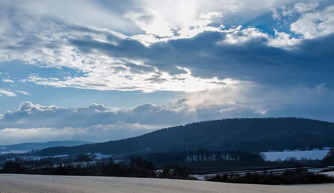 Schnee und Eis - Die schönsten Aufnahmen aus Franken