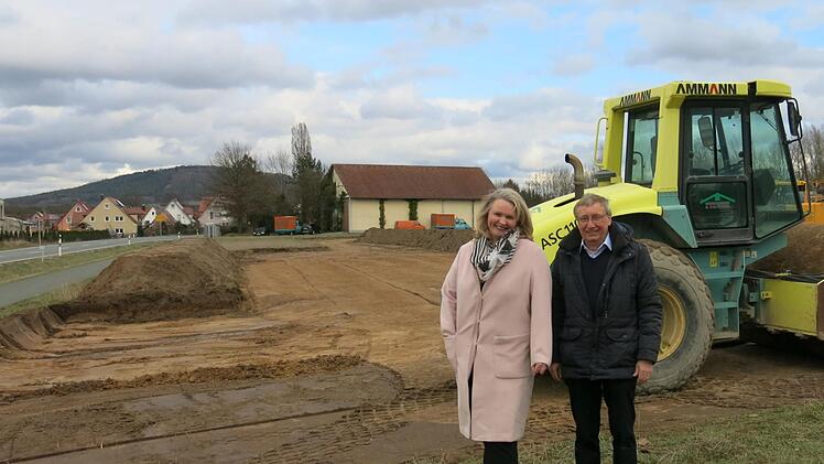 Die Bürgermeister von Effeltrich und Poxdorf, Kathrin Haimann und Paul SteinsDagmar Niemann
