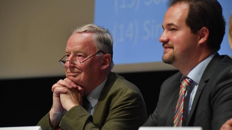 Alexander Gauland  und  Martin Sichert
