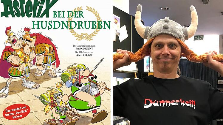 Asterix bei der Husdndrubbn: dritter Asterix auf Oberfränkisch