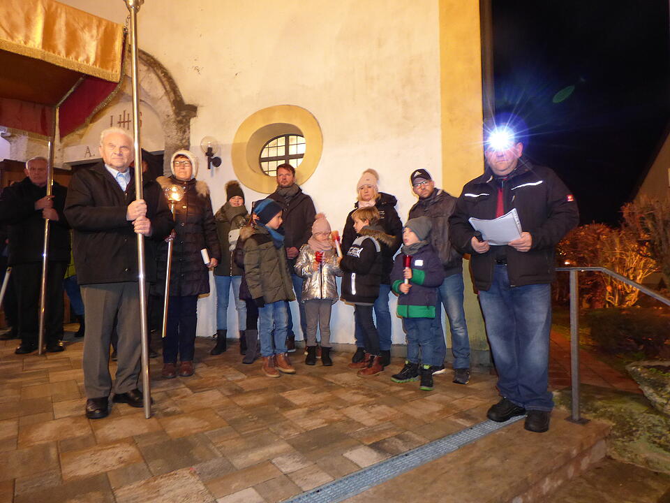 Lichterprozession in Wichsenstein