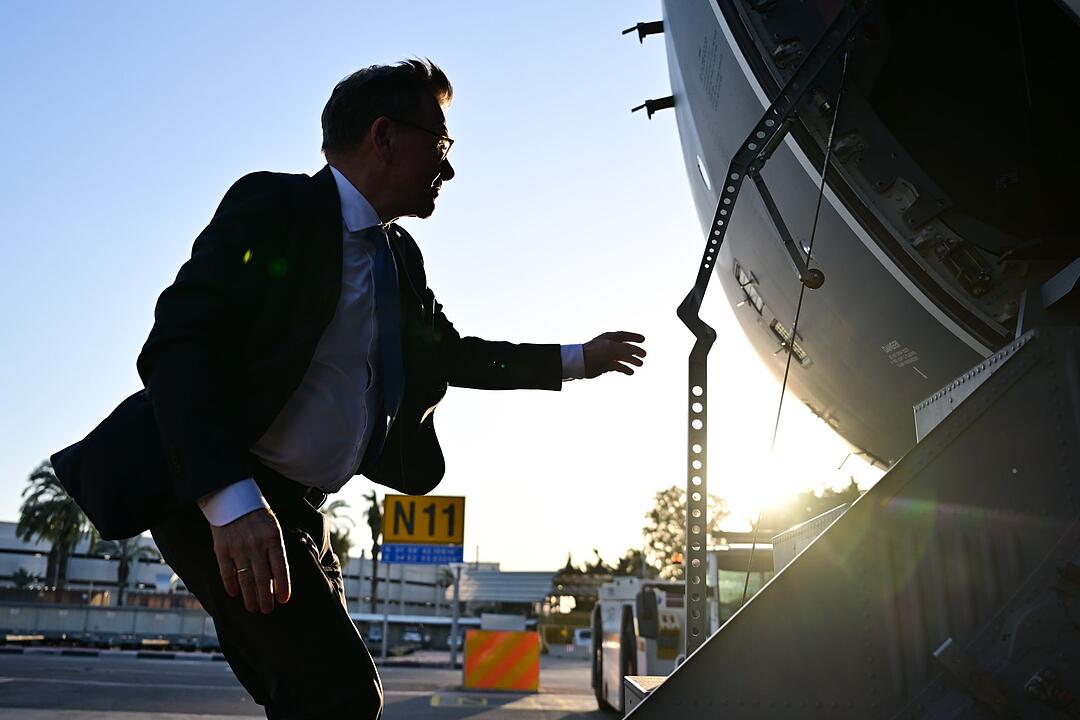 Au&szlig;enminister Wadephul in Israel