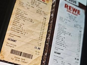 Was ist dran an dem viralen Kassenbon-Vergleich, der die Lebensmittelpreise von 2006 und 2026 in einem Rewe-Markt gegen&uuml;berstellt.