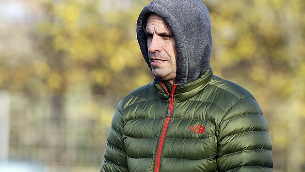 Gerd Schimmer bei seinem letzten Spiel als Trainer der DJK Don Bosco Bamberg gegen die DJK Ammerthal (1:1) am 13. November Foto: sportpress