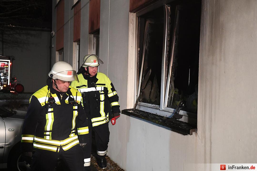 Brand in Gewerbegebiet in Bamberg