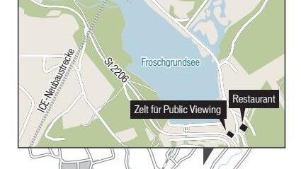 Wer zuschauen will, sollte sich bis spätestens um 9 Uhr am Mittelberger Sportplatz einfinden, um von dort aus mit dem Shuttle-Bus an den Froschgrundsee zu kommen.