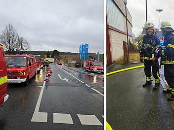 Grub am Forst: Großeinsatz von Feuerwehr, Rettungsdienst und Polizei Grub am Forst: Großeinsatz von Feuerwehr, Rettungsdienst und Polizei