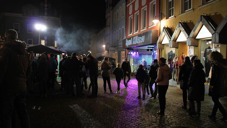 Lichterglanz: Verkaufsoffener Abend in Bad Brückenau Foto: Ulrike Müller