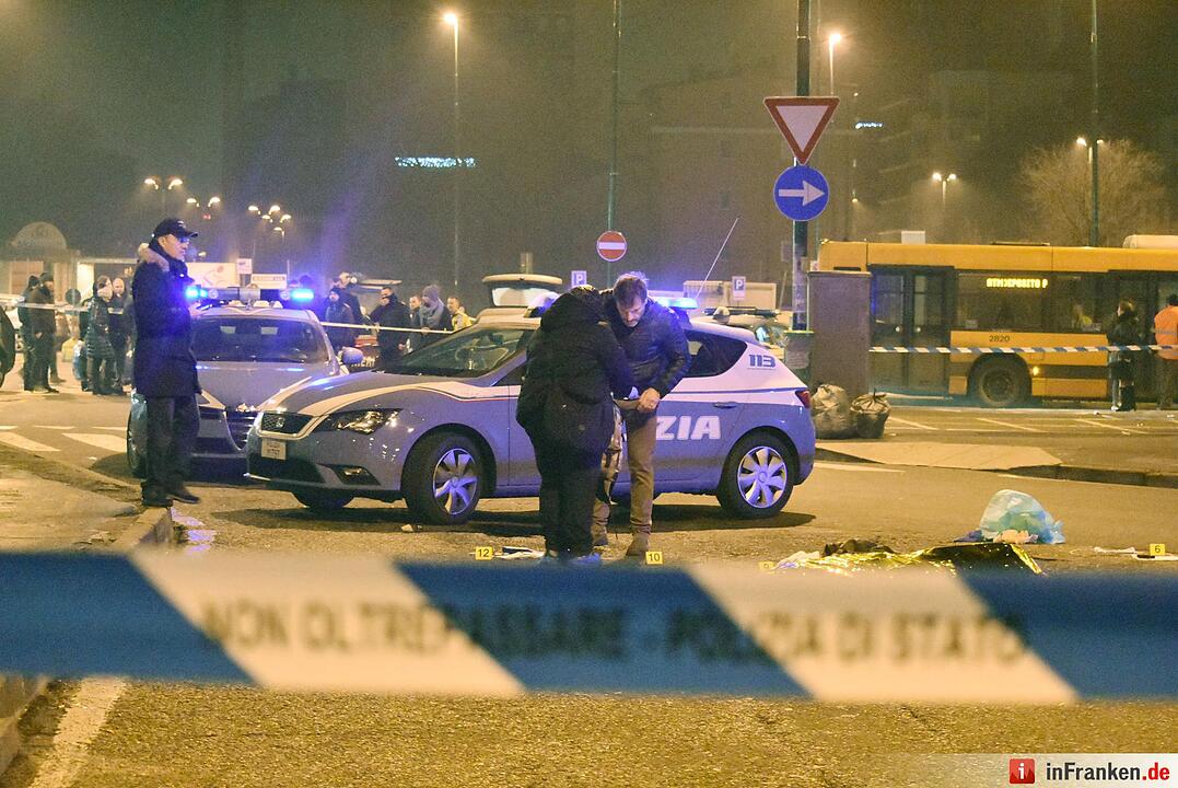 Mutmaßlicher Berliner Attentäter in Mailand getötet