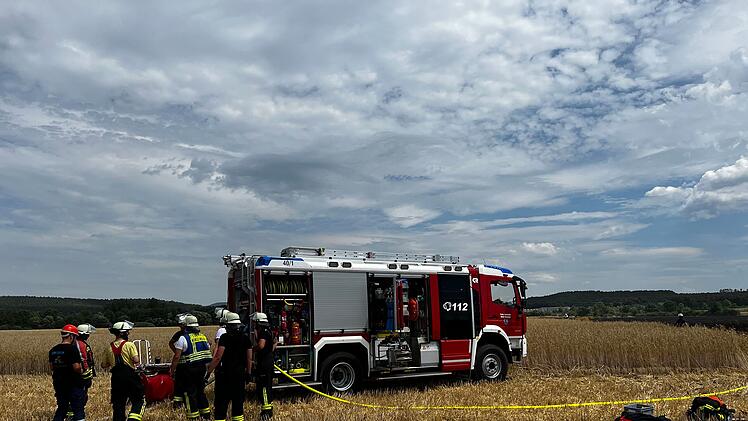 Röbersdorf: Flächenbrand im Kreis Bamberg - Kreisbrandrat erklärt ungewöhnlich häufiges Phänomen