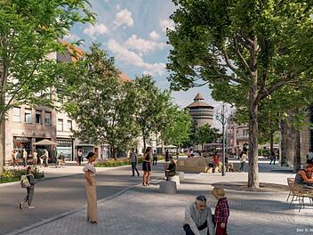 Umgestaltung der Nürnberger Königstraße: Das steht jetzt an