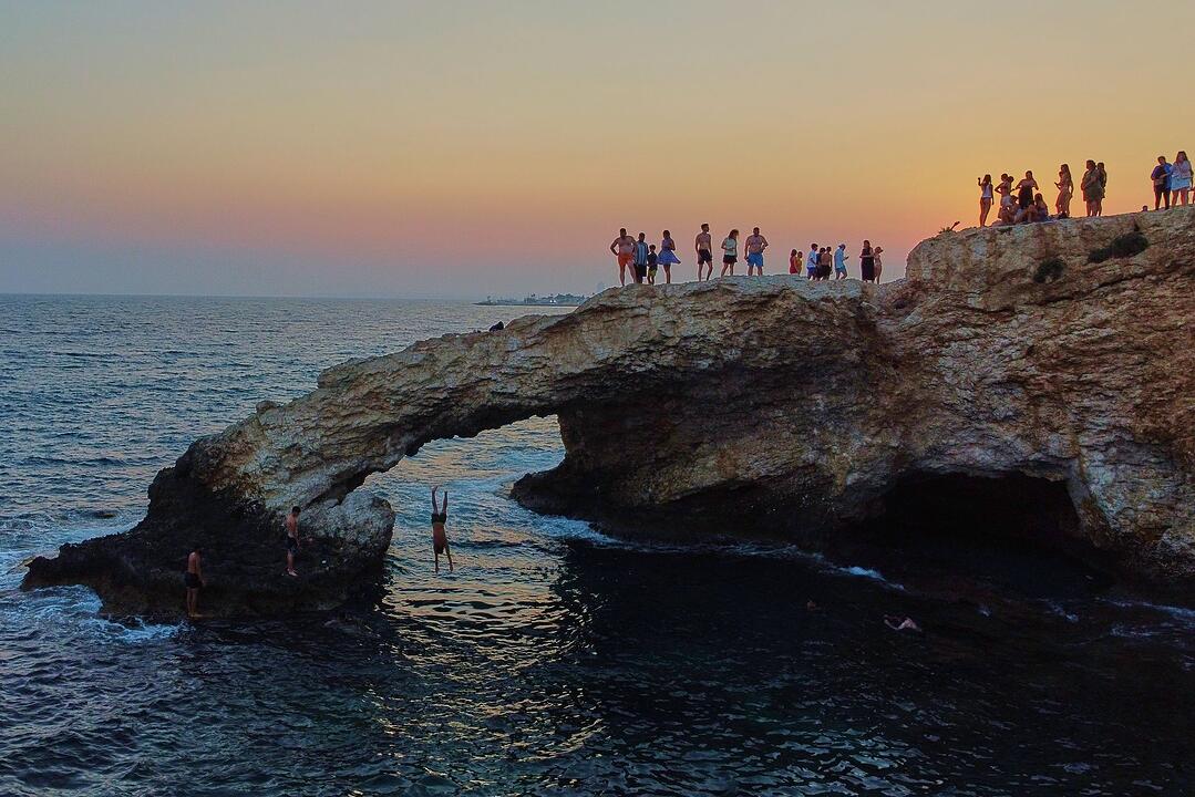 "Liebesbr&uuml;cke" in Ayia Napa auf Zypern