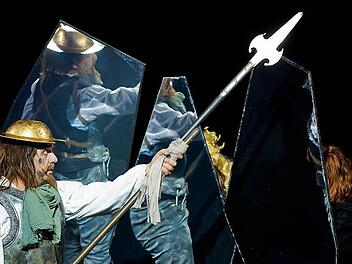 Volker J. Ringe überzeugt als latent wahnsinniger Don Quijote. Foto: Thomas Bachmann