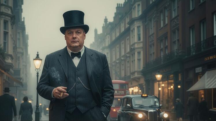 Der britische Premierminister Winston Churchill erlebte immer wieder Phasen von anhaltender Niedergeschlagenheit. Diese Zeiten nannte er "Besuch vom schwarzen Hund".