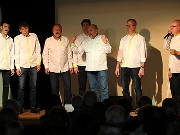 Das Ensemble "TroubaDur" auf der BühneFranz Galster