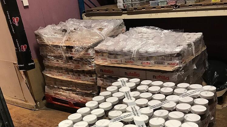 Nutella-Gläser in Malmö