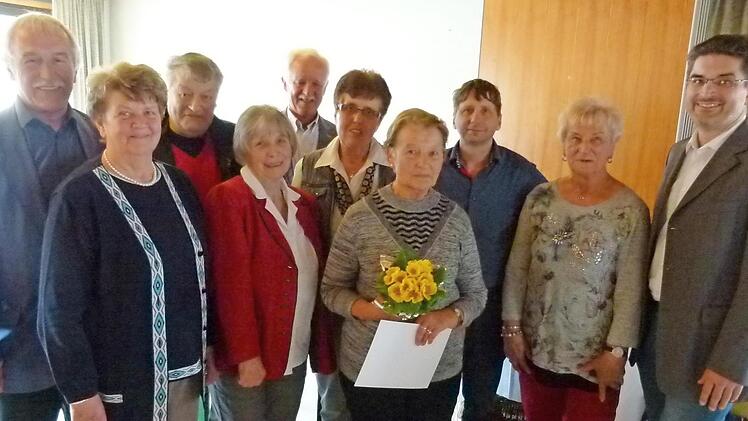 Die Geehrten des VdK Weitramsdorf Foto: Lothar Weidner