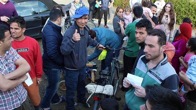 Was für ein Glück ich habe eins erwischt I