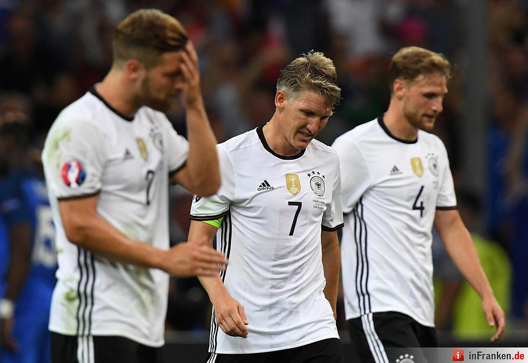 e bittere Niederlage der Deutschen