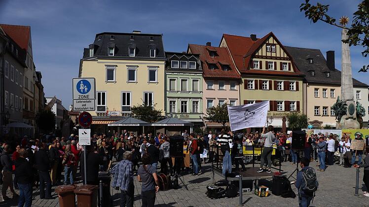Impressionen von der Veranstaltung auf dem Marktplatz.Foto. Katrin Geyer