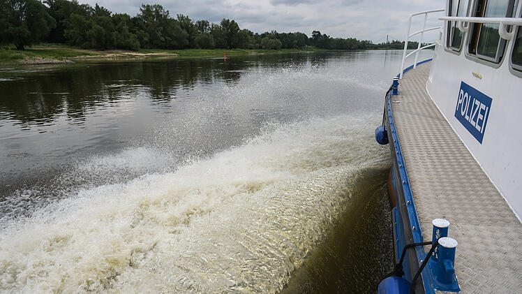 Gro&szlig;aufgebot der Wasserrettung in Bamberg ausger&uuml;ckt