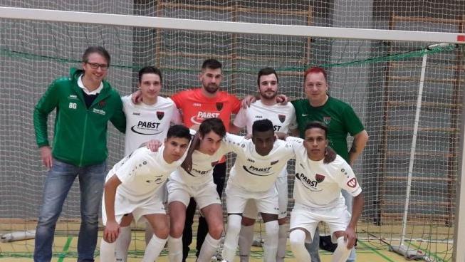 Verteidigte den Titel: der FC 05 Schweinfurt II.FC Hammelburg