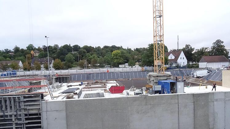 au-Chronik der neuen Angerhalle in Coburg: 7. Oktober 2016.Foto: Jochen Berger