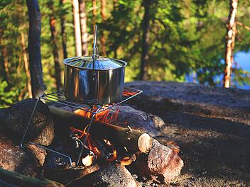 Camping, Lagerfeuer