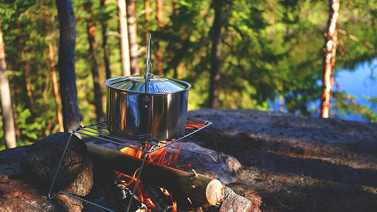 Camping, Lagerfeuer
