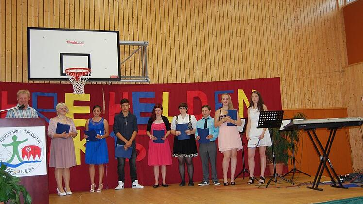 Schulentlassfeier in Oberthulba  Foto: Günther Straub