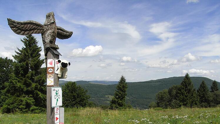 Wandern oder Biken - die Rhön lohnt. Foto: Joachim Rübel