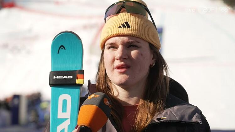 Emma Aicher spricht &uuml;ber ihre besten zwei Minuten und wundert sich &uuml;ber ihren Erfolg.