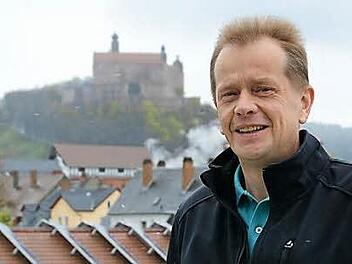 Michael Rosa freut sich auf den Frankenwald-Wandermarathon - für ihn eine ganz besondere sportliche Herausforderung. Foto: Dagmar Besand