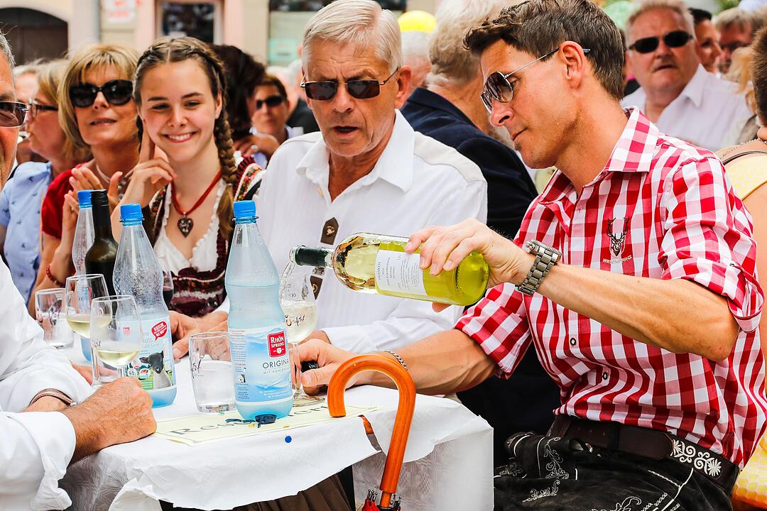 Weinfest-Eröffnung in Zeil am Main