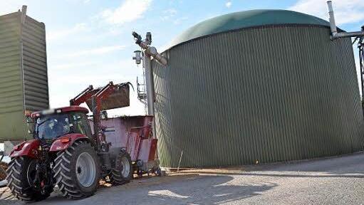 Der Fermenter, in dem die Bakterien ihre Arbeit verrichten und Biomasse in Energie verwandeln