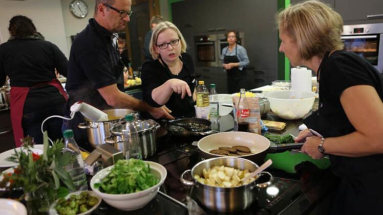 Impressionen vom 3. Kulmbacher Familien-Kochduell Foto: Barbara Herbst